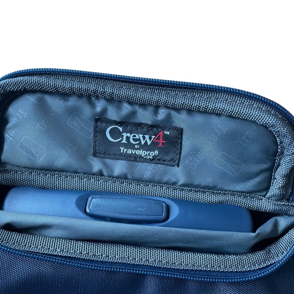 Crew4 by Travelpro Navy Blue Carry-On w/ Wheels - Picture 7 of 16